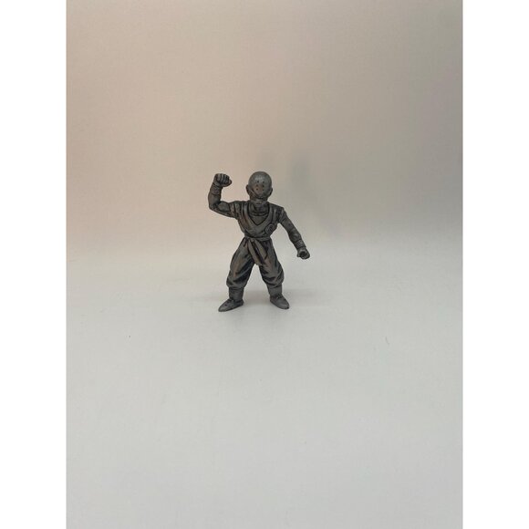Vintage Burger King Dragon Ball Z Silver Krillin Figurine Toy - Rare Toys - Picture 1 of 7